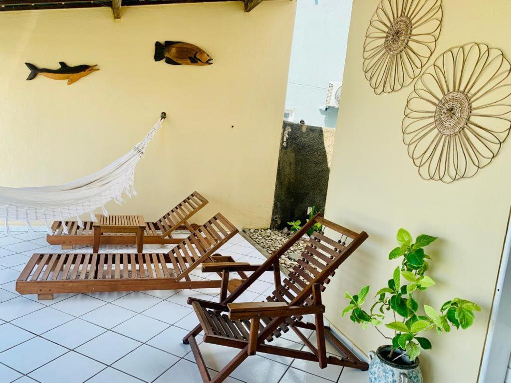 Casa Duplex Beira Mar Com Caseiro De Cortesia Em Maceio Luaran gambar