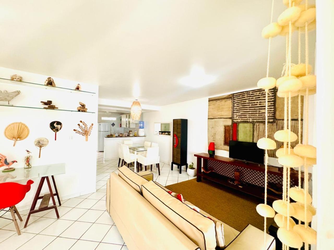 Casa Duplex Beira Mar Com Caseiro De Cortesia Em Maceio Luaran gambar